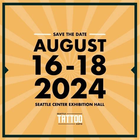 Seattle Tattoo Expo 2024 August 2024 United States Inkppl