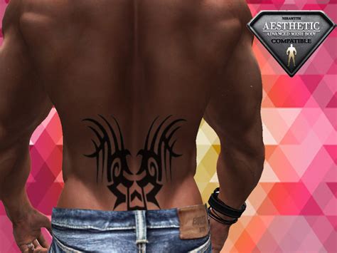 Second Life Marketplace Tribal Tattoo Lower Back 2 Second Life Marketplace Tribal Tattoo Lower Back 2