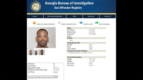 Sex Offender Registry Boone County