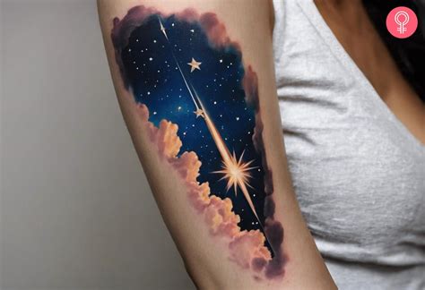 Shooting Star Tattoo Ideas Watercolor Tattoo Design Shooting Star Tattoo Ideas Watercolor Tattoo Design