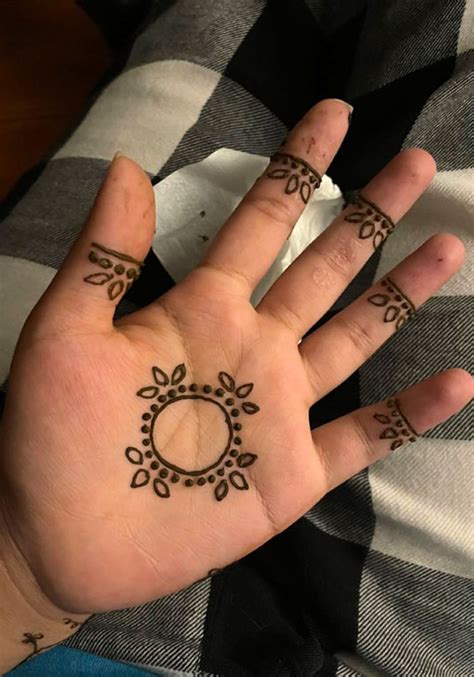 Simple Henna Designs For Kids To Do