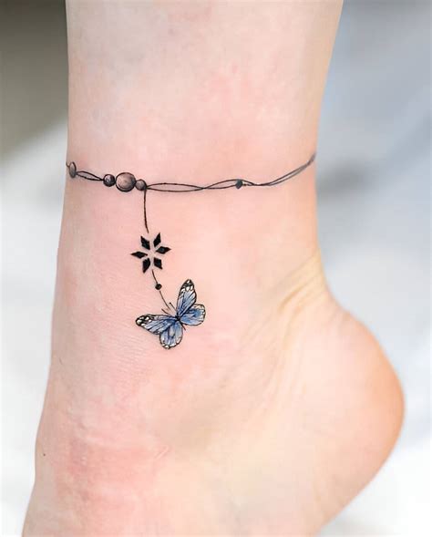 Simple Tattoo Designs On Ankle For Women