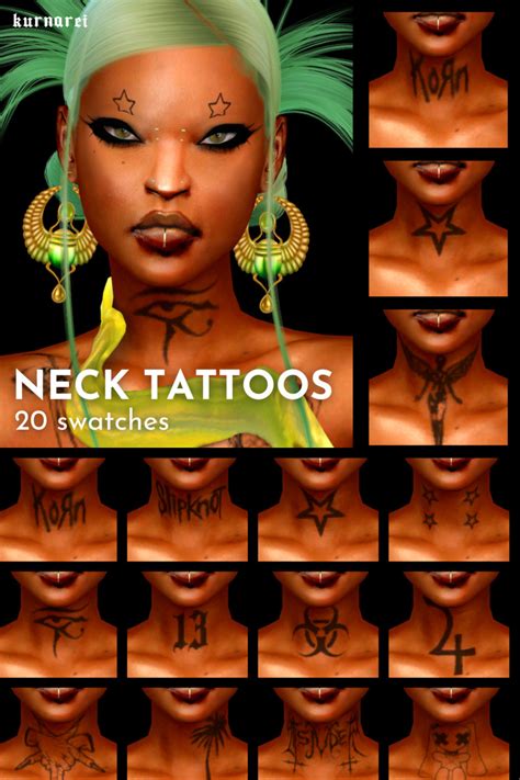 Sims 4 Red Tattoos Sims 4 Red Tattoos