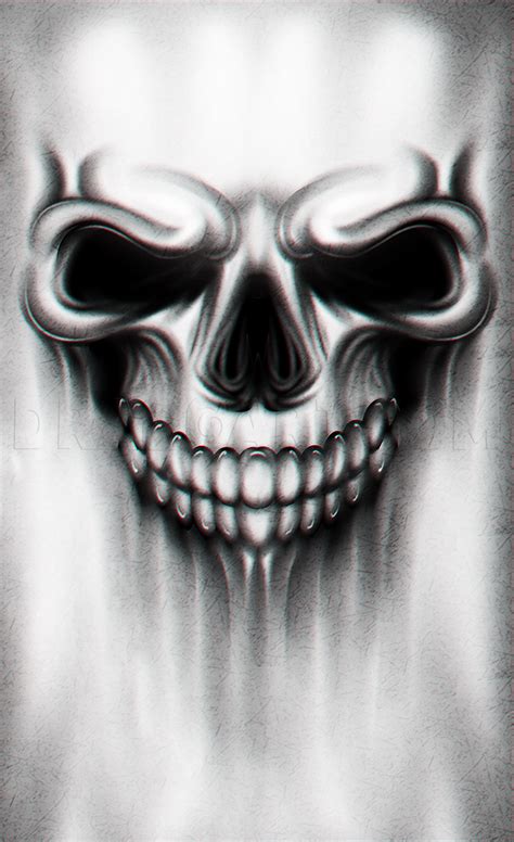 Skull Tattoo Drawing Designs