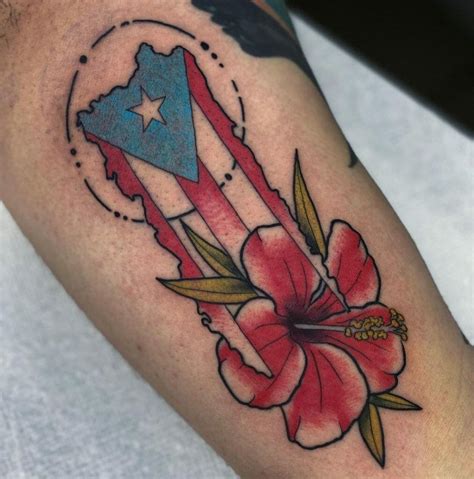 Small Puerto Rico Island Tattoo Forearm Tattoo Ideas