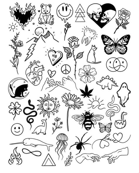 Small Tattoo Flash
