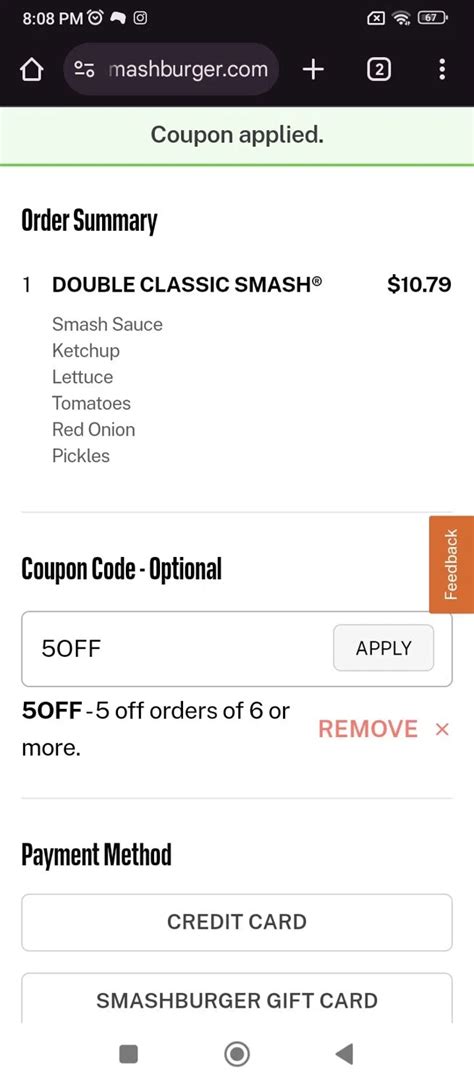 Best Smashburger Coupon Code: Save Big Now!
