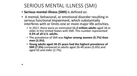Smi Mental Health