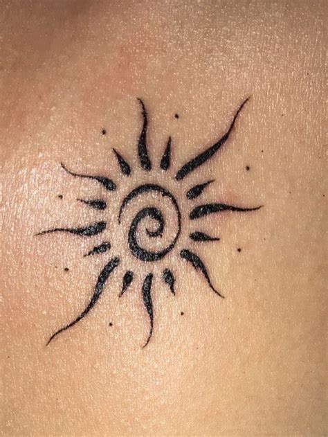 Spiral Sun Tattoo Creative Small Tattoos By Infant Winters Spiral Sun Tattoo Creative Small Tattoos By Infant Winters