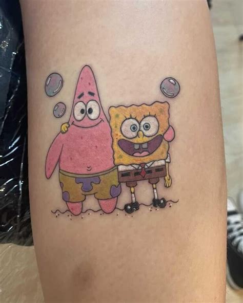 Spongebob Tattoos Designs Ideas And Meaning Tattoos For You Spongebob Tattoos Designs Ideas And Meaning Tattoos For You