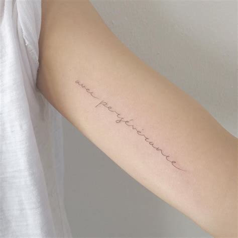 Stunning Tattoos For Women Cursive Writing Tattoo Designs