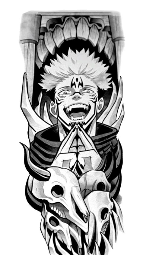 Sukuna Anime Tattoo Designs Em 2024 Tatuagens De Anime Tatuagem De