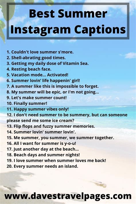 Best Summer Instagram Captions for Ultimate Sunlit Moments