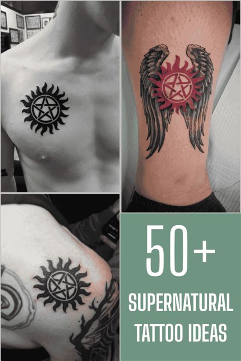 Supernatural Tattoo Ideas Mystical Series Ink Supernatural Tattoo Ideas Mystical Series Ink