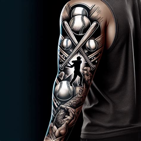 Swing For The Stars Baseball Tattoos 13 Ideas Inkbox Swing For The Stars Baseball Tattoos 13 Ideas Inkbox