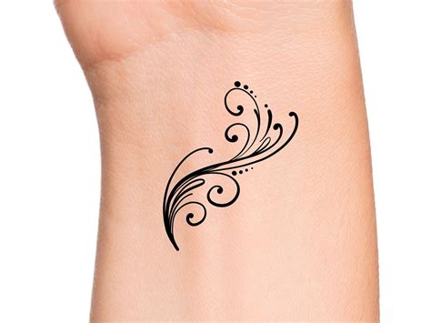 Swirl Pattern Tattoo