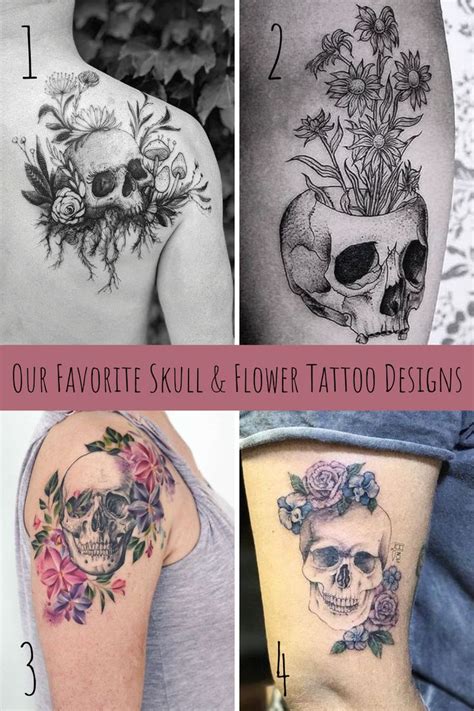 Tattoo Flowers And Skulls At Marilyn Stumpf Blog Tattoo Flowers And Skulls At Marilyn Stumpf Blog