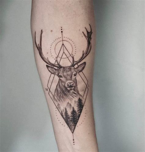 Tattoo Of A Deer