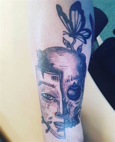 Tattoo On My Arm To Symbolise My Bipolar Dead On The Inside And Tattoo On My Arm To Symbolise My Bipolar Dead On The Inside And