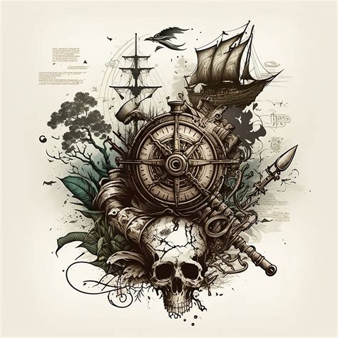 Tattoo Pirate Designs