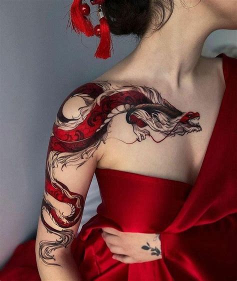 Tattoo Red Black