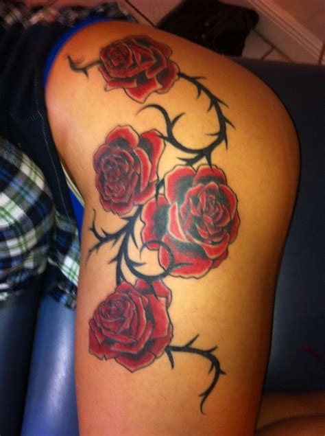 Tattoo Rose With Thorns