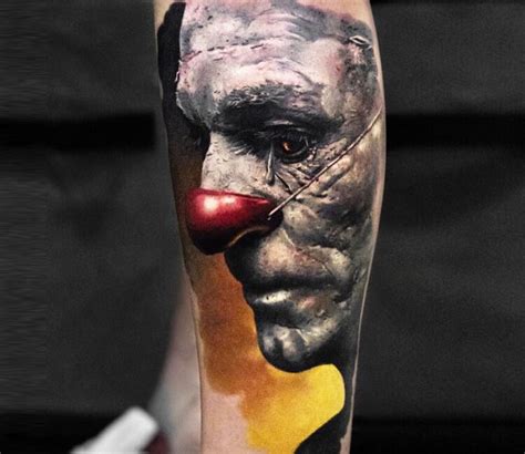 Tattoo Sad Clown
