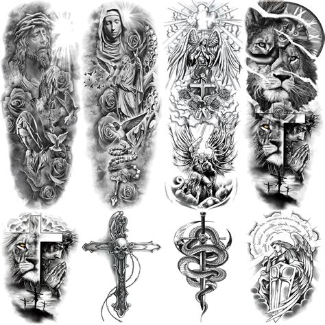 Tattoo Sleeve Designs Religious