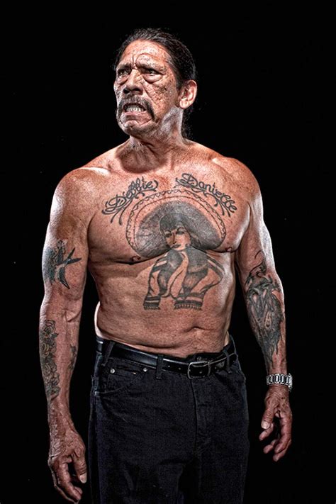 Tatuagem De Danny Trejo Salma Hayek Talks About Danny Trejo Amp 39 S Tattoo