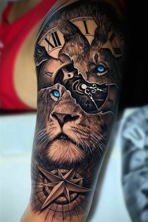 Tatuagem De Leao No Braco Lion Head Tattoos Half Sleeve Tattoos For Tatuagem De Leao No Braco Lion Head Tattoos Half Sleeve Tattoos For