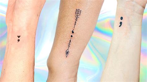 The Meaning Of A Semicolon Tattoo Explained