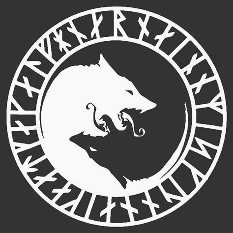 The Sons Of Fenrir Hati And Skoll Viking Art Viking Symbols Norse The Sons Of Fenrir Hati And Skoll Viking Art Viking Symbols Norse