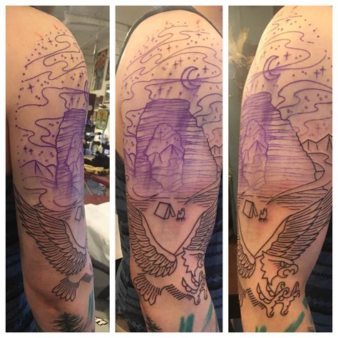 The Start Of My Utah Half Sleeve By The Wonderful Darling Tom Of The Start Of My Utah Half Sleeve By The Wonderful Darling Tom Of