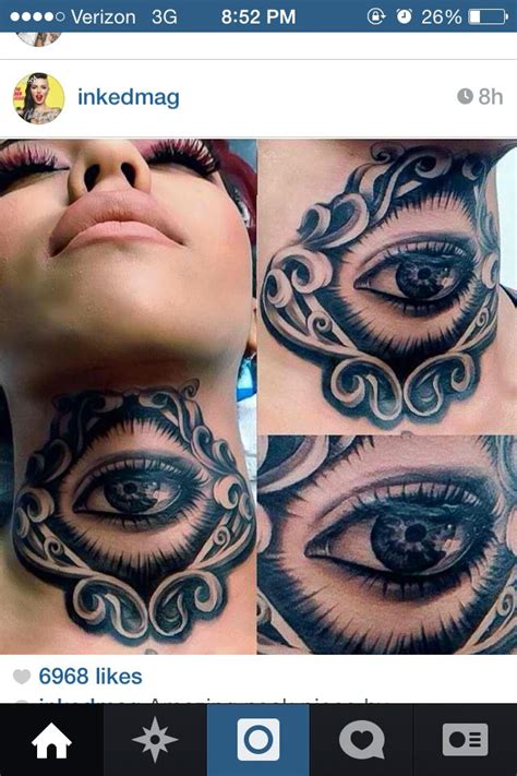 This Throat Tattoo From Tysondodgeart Is Unreal Throattattoo Necktattoo Blackandgraytattoo This Throat Tattoo From Tysondodgeart Is Unreal Throattattoo Necktattoo Blackandgraytattoo