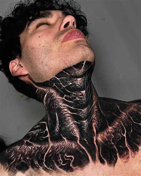 Throat Tattoos For Guys