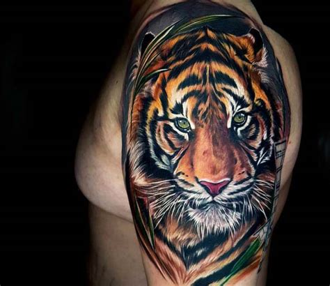 Tiger Tattoo Colorful