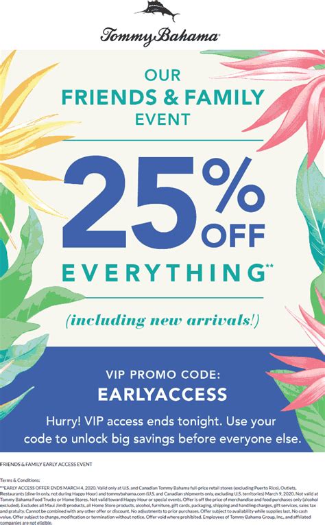 Unlock Big Savings with Latest Tommy Bahama Coupon Code