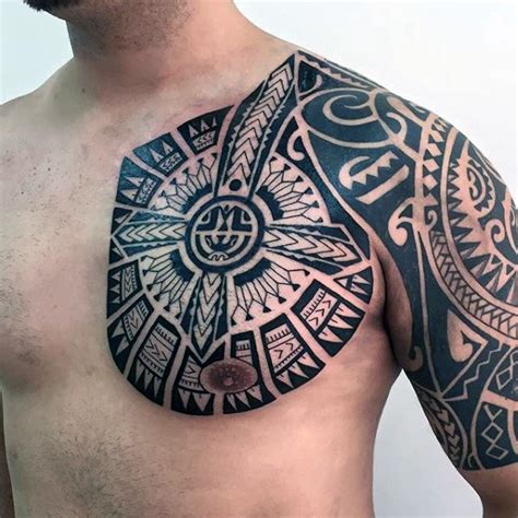 Tribal Chest Tattoos Designs Ideas And Meaning Tattoos For You Tribal Chest Tattoos Designs Ideas And Meaning Tattoos For You