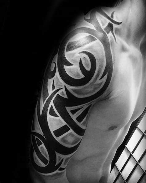 Tribal Half Sleeve Tattoo