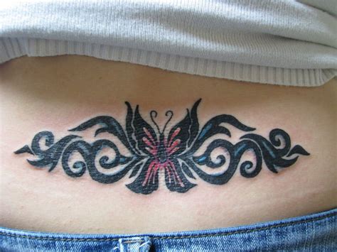 Tribal Tattoo For Lower Back