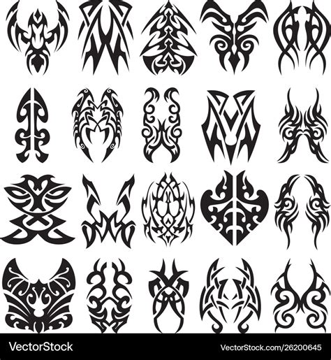 Tribal Tattoo Patterns Designs