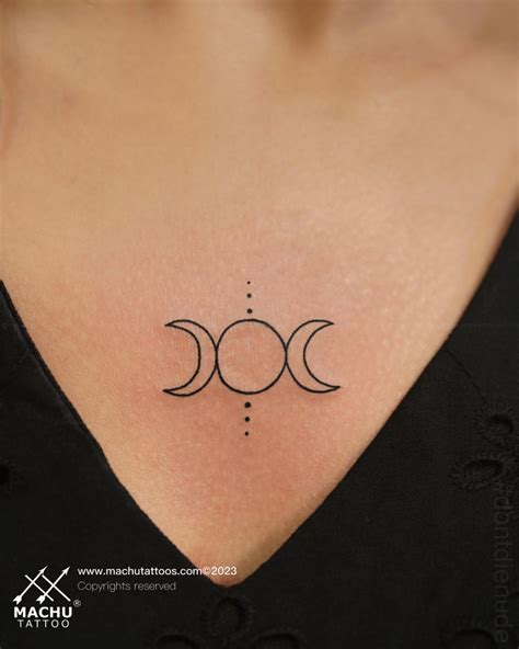 Triple Goddess Symbol Tattoo Machu Tattoos Best Tattoo Studio In India Triple Goddess Symbol Tattoo Machu Tattoos Best Tattoo Studio In India