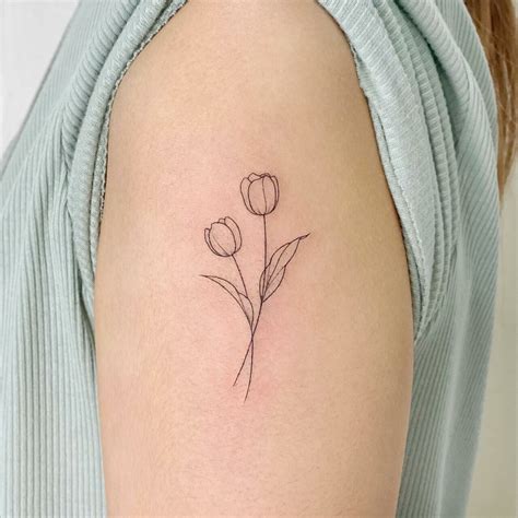 Tulip Tattoo Designs