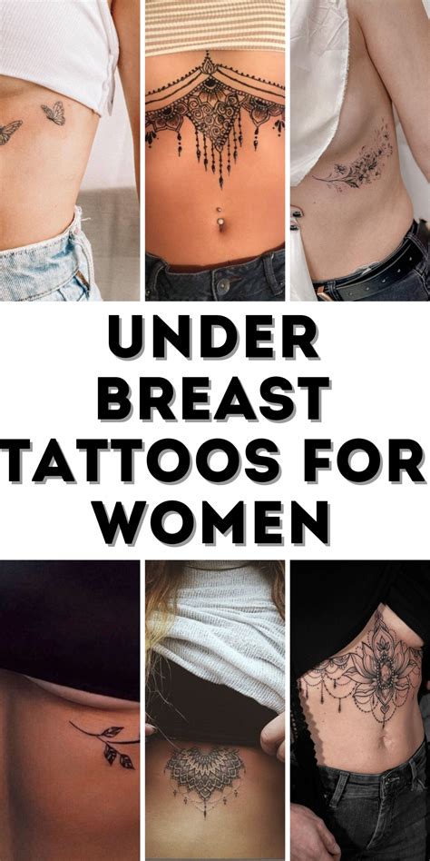 Under Breast Tattoos For Women Elegant Meaningful Designs From Under Breast Tattoos For Women Elegant Meaningful Designs From