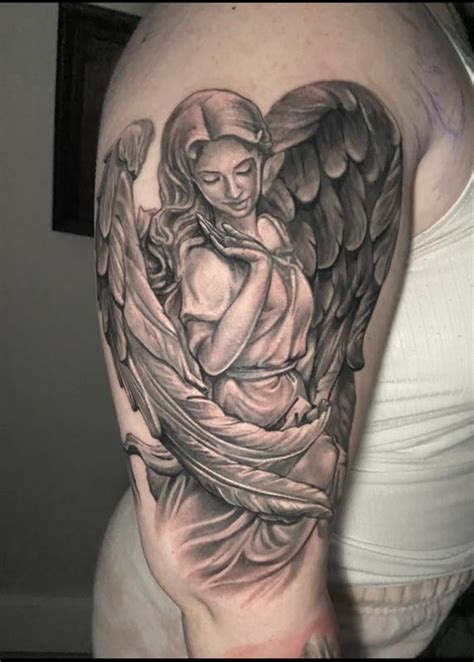Unify Tattoo Company Tattoos Realistic Angel Unify Tattoo Company Tattoos Realistic Angel