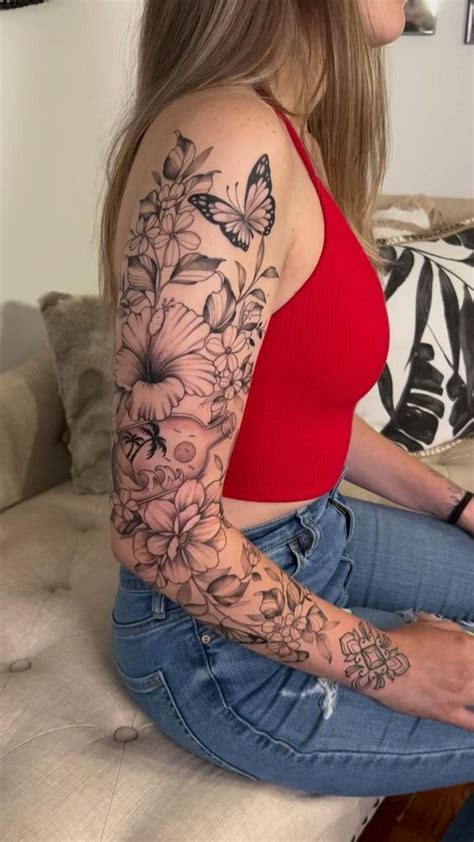 Unique Female Classy Half Sleeve Tattoo Designs 2024 Unique Female Classy Half Sleeve Tattoo Designs 2024