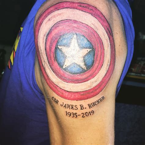 Updated 40 Heroic Captain America Tattoos November 2020 Updated 40 Heroic Captain America Tattoos November 2020