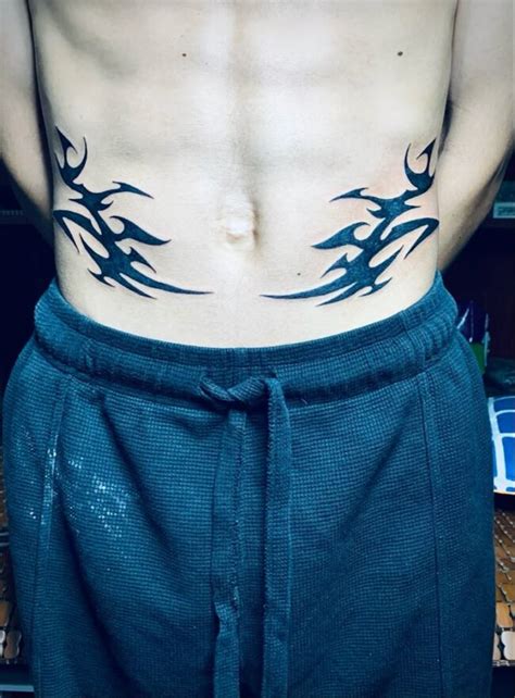 V Line Tattoo
