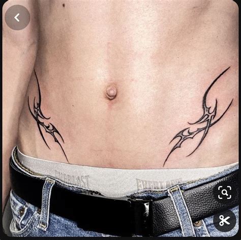 V Line Tattoos