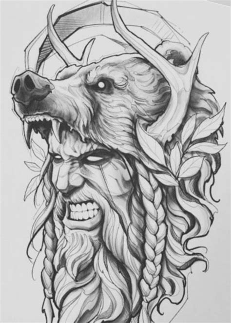 Viking Berserker Tattoo Viking Berserker Tattoo